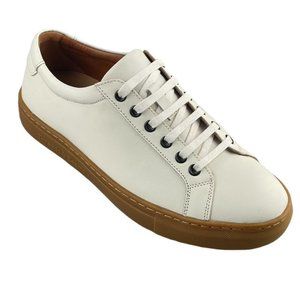 Threads & Beams Shoes Cup-Sole Trainer White Leather  Men's Size 7B